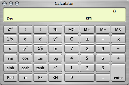 Gui Rpn Calculator Program